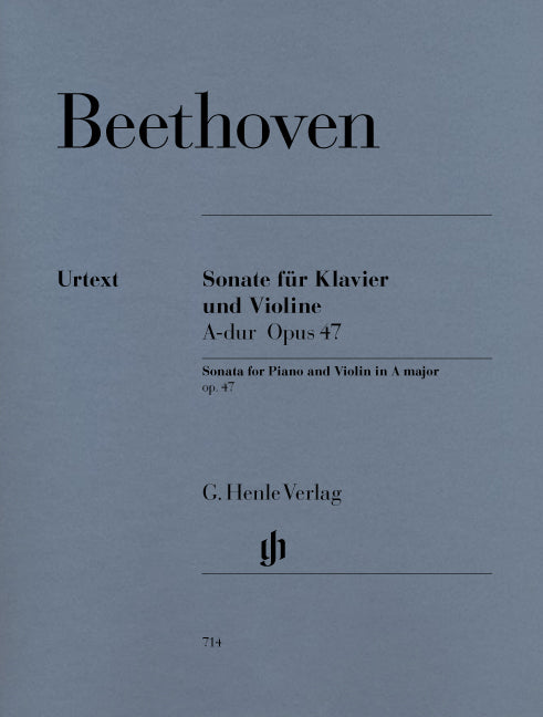 Sonate pour piano et violon, op. 47 | Ludwig van Beethoven