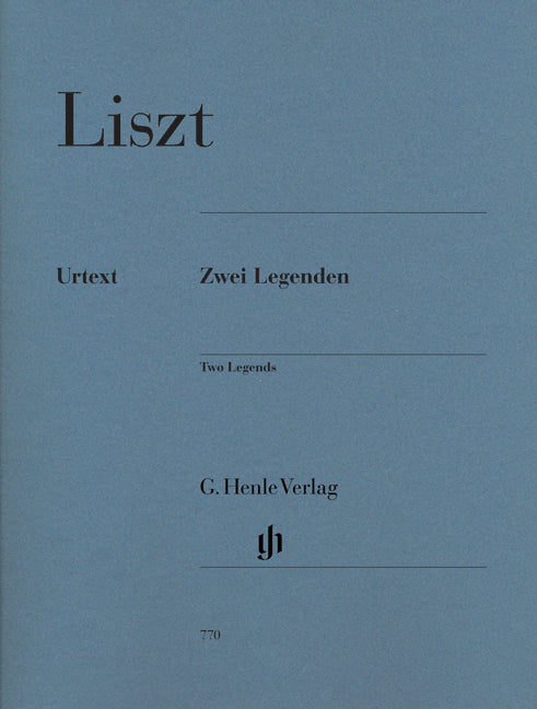 Deux légendes | Franz Liszt | Piano