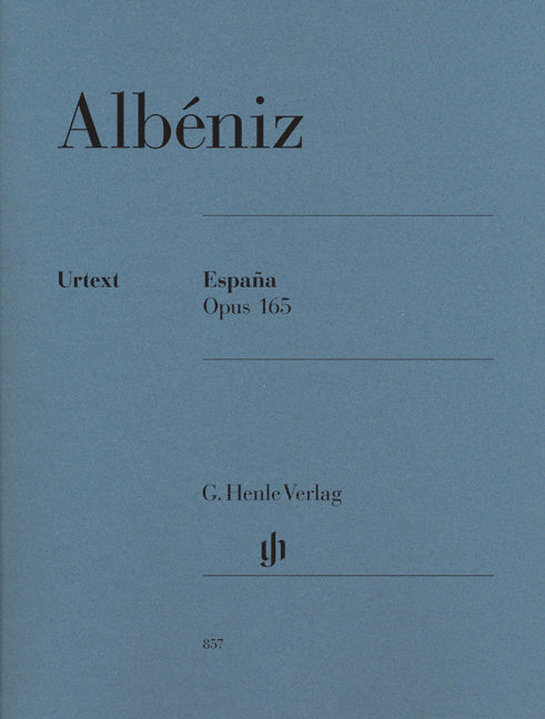 España, op. 165 | Isaac Albéniz | Piano