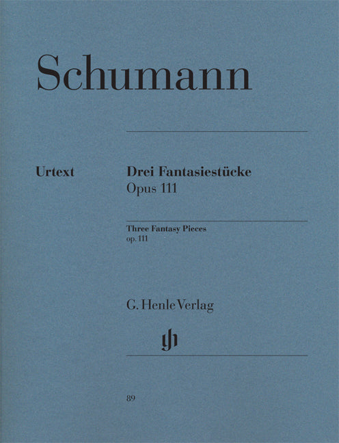 3 pièces de fantaisie, op. 111 | Robert Schumann | Piano