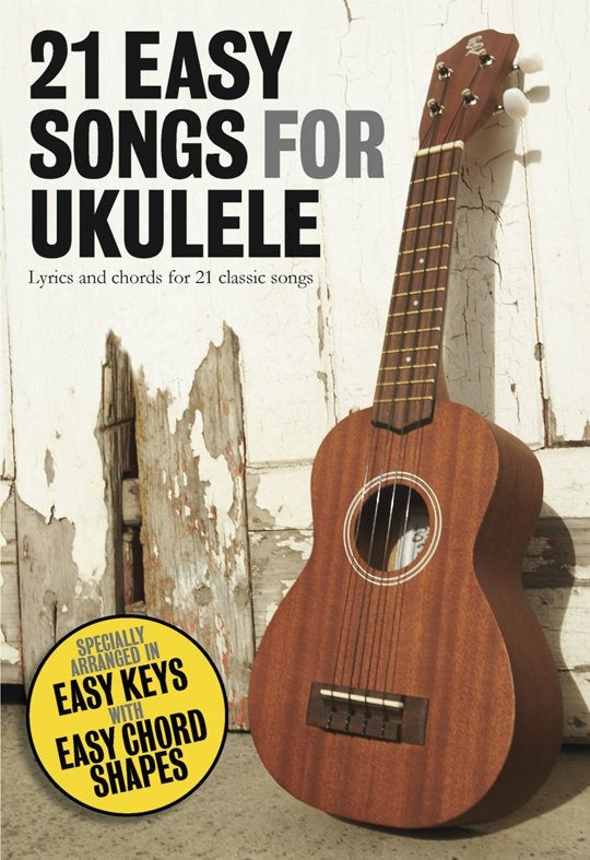 21 Easy Songs for Ukulele, Livre pour ukulélé