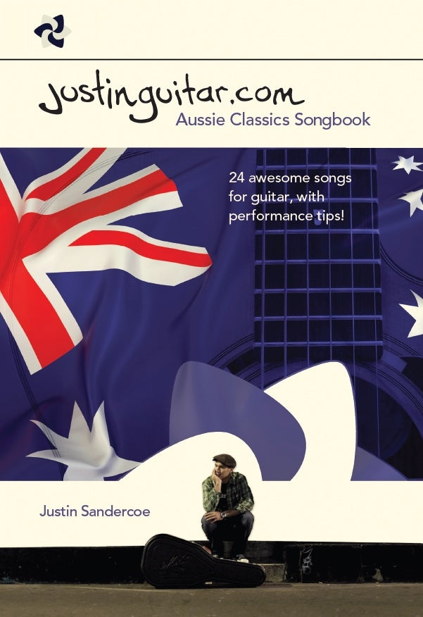 The Justinguitar.com Aussie Classics Songbook, Livre pour guitare