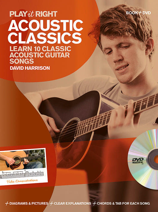 Play It Right Acoustic Classics, Livre pour guitar TAB
