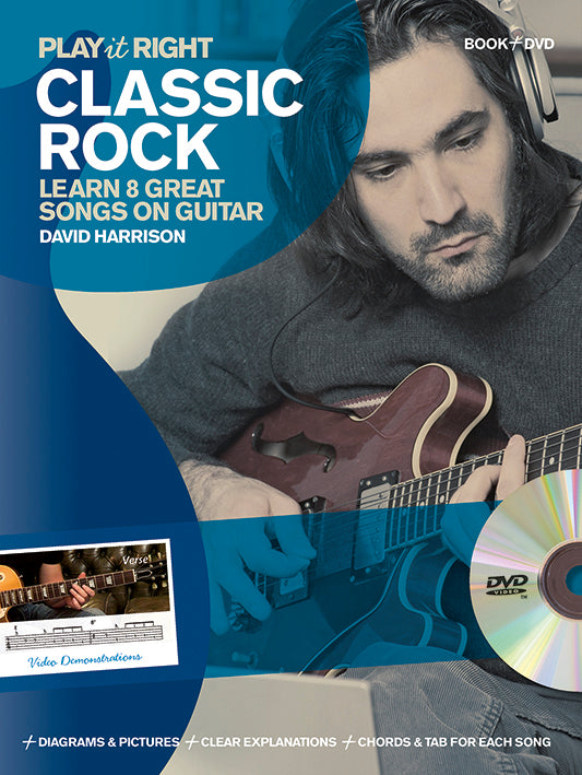 Play It Right Classic Rock, Livre pour guitar TAB