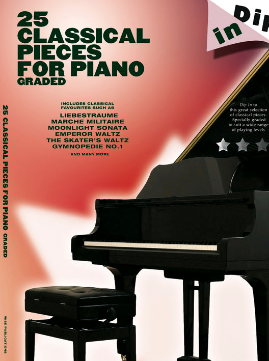 Dip In 25 Classical Piano Solos, Livre pour piano