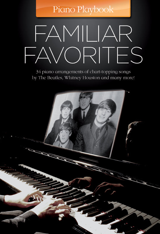 Piano Playbook Familiar Favorites, Livre pour piano