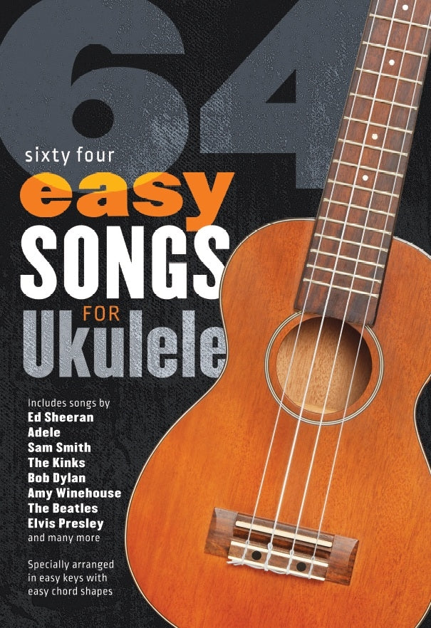 64 Easy Songs For Ukulele, Livre pour ukulélé