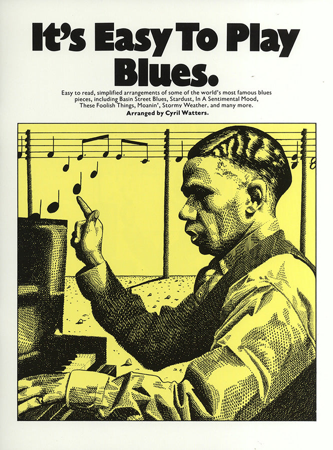 It's Easy To Play Blues, Livre pour piano