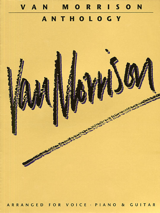 Van Morrison: Anthology, Livre pour piano et Chant et Guitare