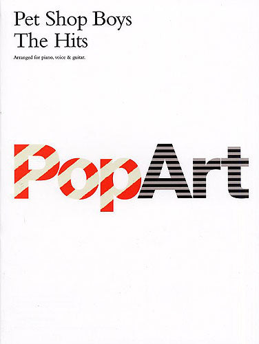 Pop Art - The Hits, Livre pour piano et Chant et Guitare