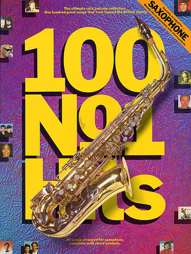 100 No. 1 Hits for Saxophone, Livre pour saxophone