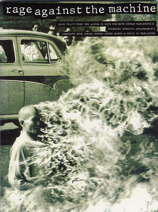 Rage Against The Machine de Rage Against The Machine, Livre pour guitar TAB