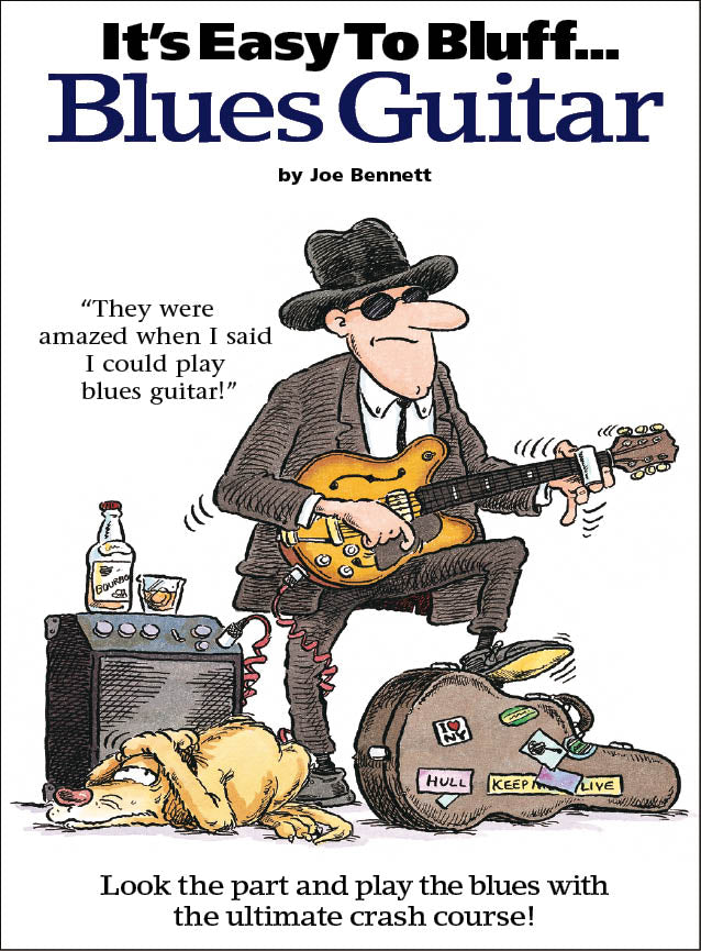 It's Easy To Bluff... Blues Guitar, Livre pour guitar TAB
