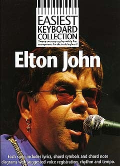 Easiest Keyboard Collection: Elton John, Livre pour clavier