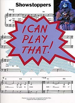 I Can Play That! Showstoppers, Livre pour piano