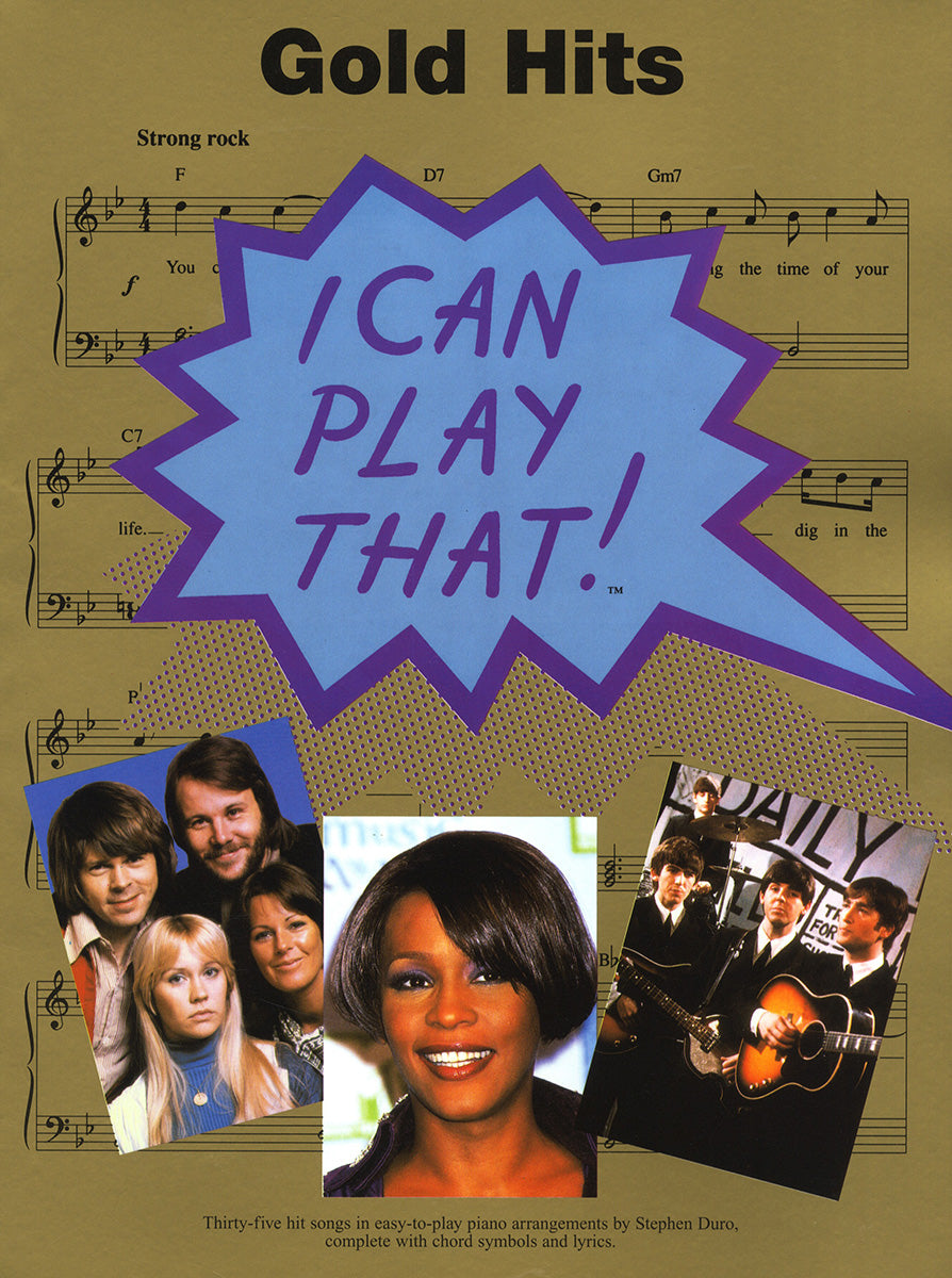 I Can Play That! Gold Hits, Livre pour piano