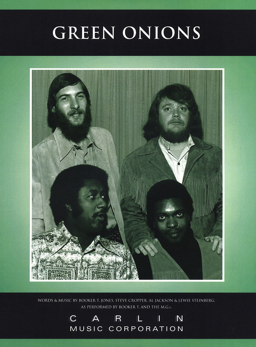 Green Onions, Livre pour piano
