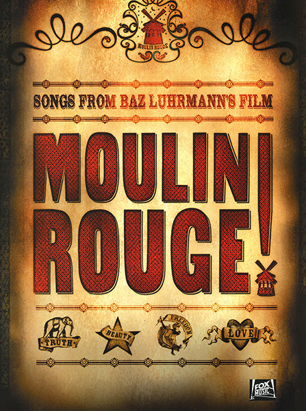 Moulin Rouge, Livre pour piano et Chant et Guitare