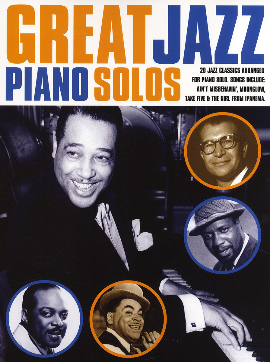 Great Jazz Piano Solos, Livre pour piano