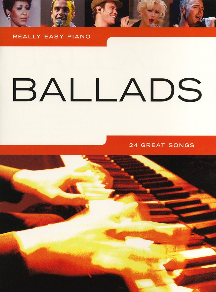 Really Easy Piano: Ballads, Livre pour piano facile