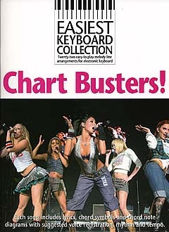 Easiest Keyboard Collection: Chart Busters, Livre pour clavier