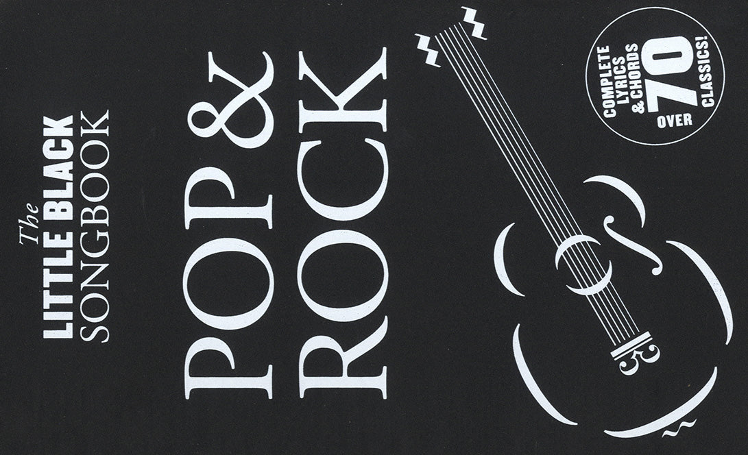The Little Black Songbook: Pop And Rock, Livre pour lyrics et Chords