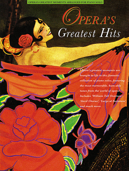 Opera's Greatest hits, Livre pour piano