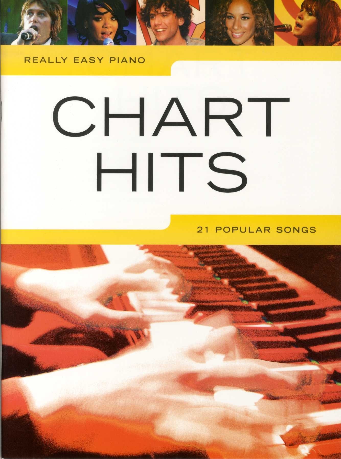 Really Easy Piano: Chart Hits, Livre pour piano facile