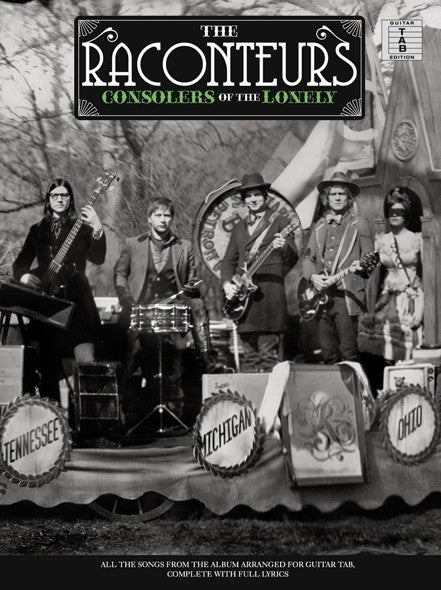 The Raconteurs: Consolers Of The Lonely, Livre pour guitar TAB