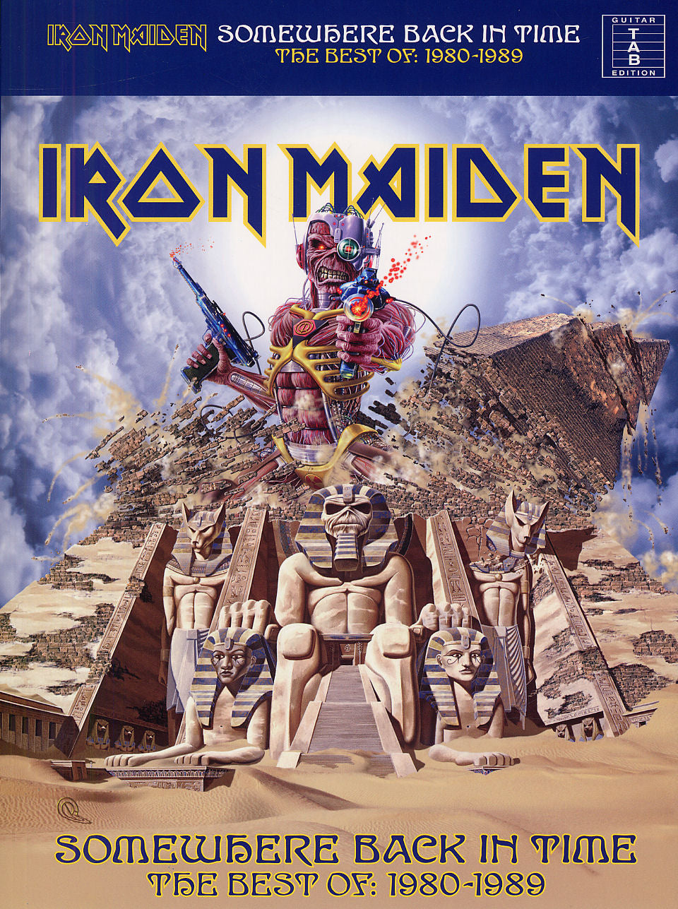 Iron Maiden: Somewhere Back In Time de Iron Maiden, Livre pour guitar TAB