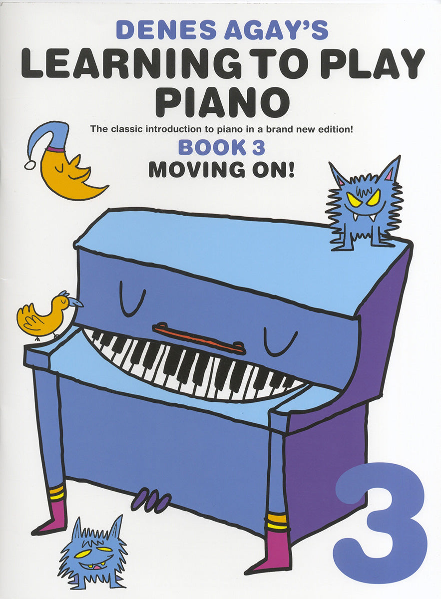 Learning To Play Piano 3 Moving On, Livre pour piano