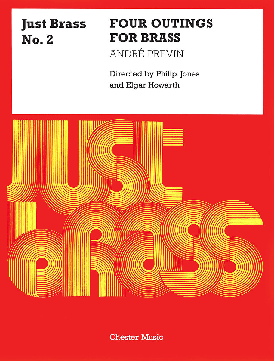 Four Outings For Brass de André Previn, Partition + parties pour quintette de cuivres