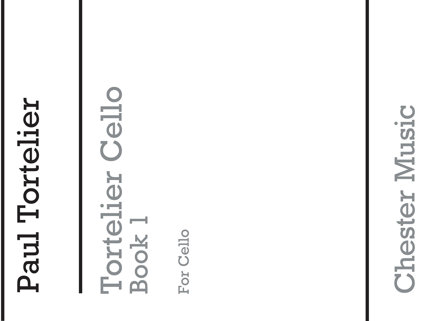 Cello 1, Livre pour violoncelle et Piano