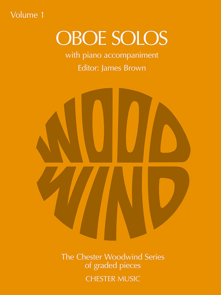 Oboe Solos 1 de James Brown, Livre pour hautbois et Piano