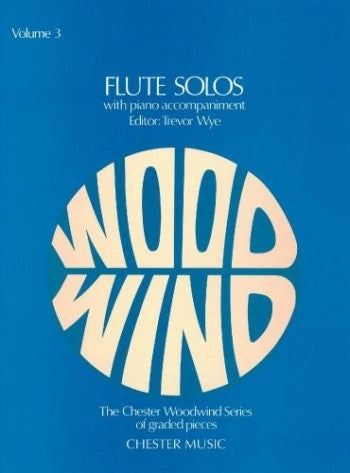 Flute Solos Volume Three de T. Wye, Livre pour flûte et Piano
