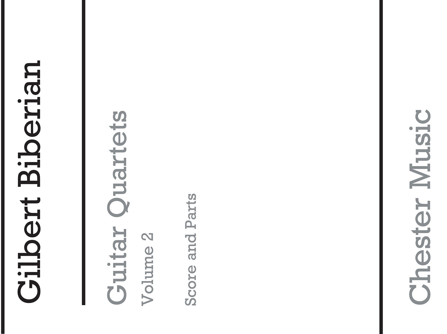 Guitar Quartets Volume 2, Livre pour guitare
