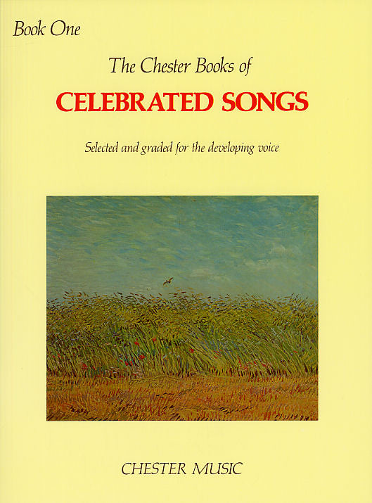 The Chester Book Of Celebrated Songs - Book One, Livre pour voix et Piano