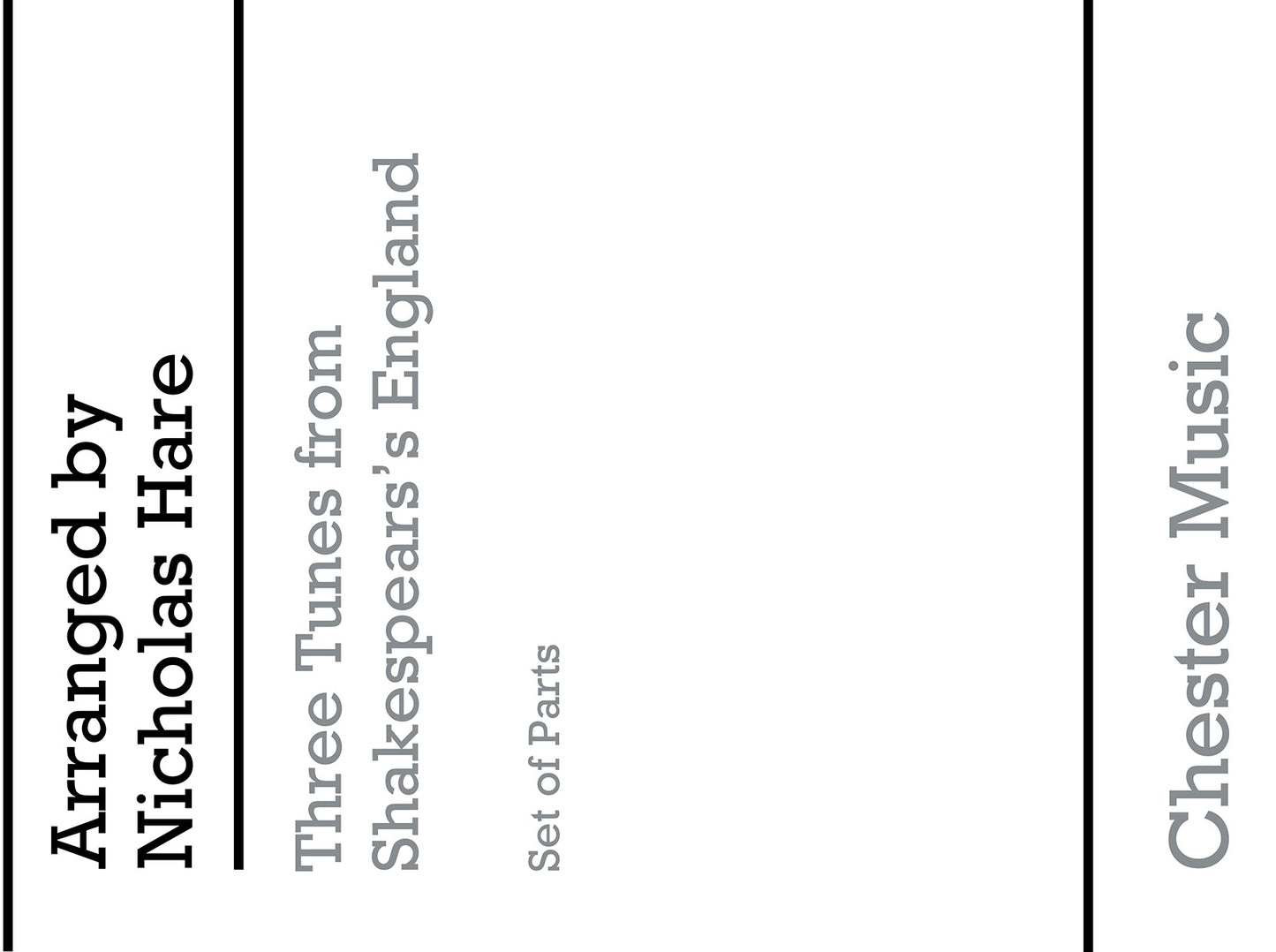 Playstrings Easy No. 2: Three Tunes de Nicholas Hare, Livre pour orchestre