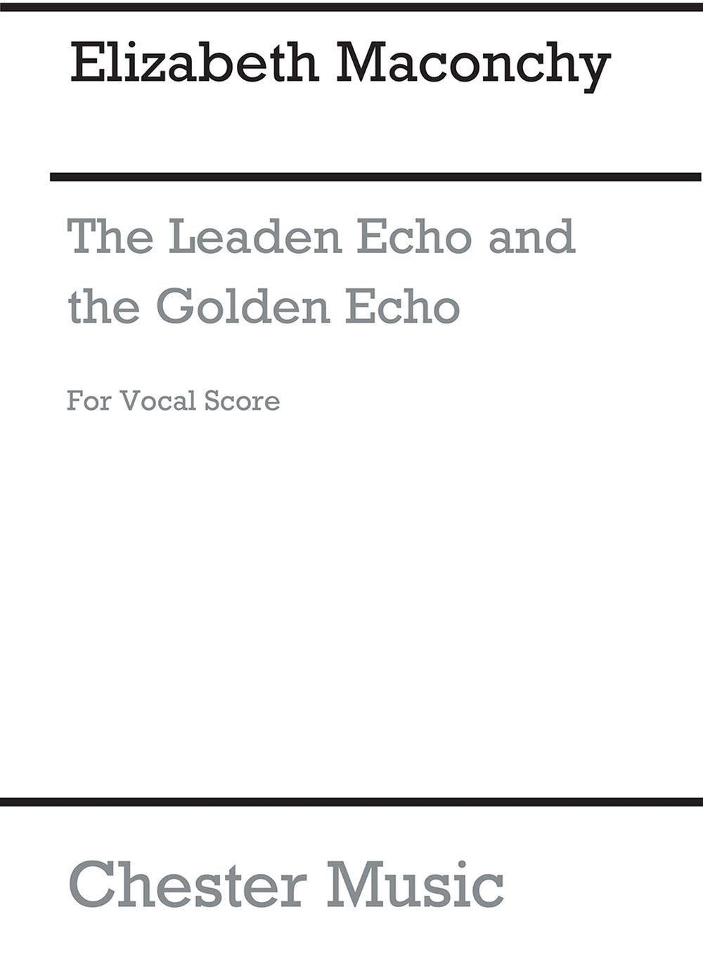 The Leaden Echo And Golden Echo de Elizabeth Maconchy, Partie séparée pour ensemble de chambre