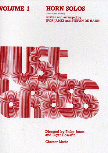 Just Brass Horn Solos - Volume 1 de Jan de Haan, Livre pour cor et Piano