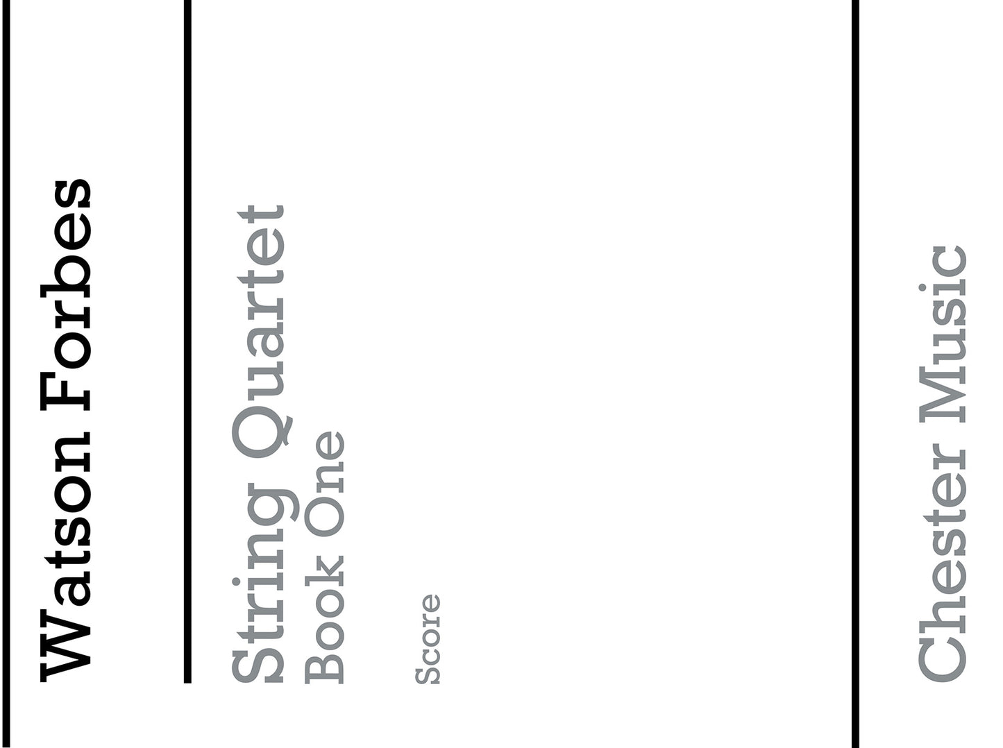 Easy String Quartets Book One, Partition + parties pour quatuor à cordes