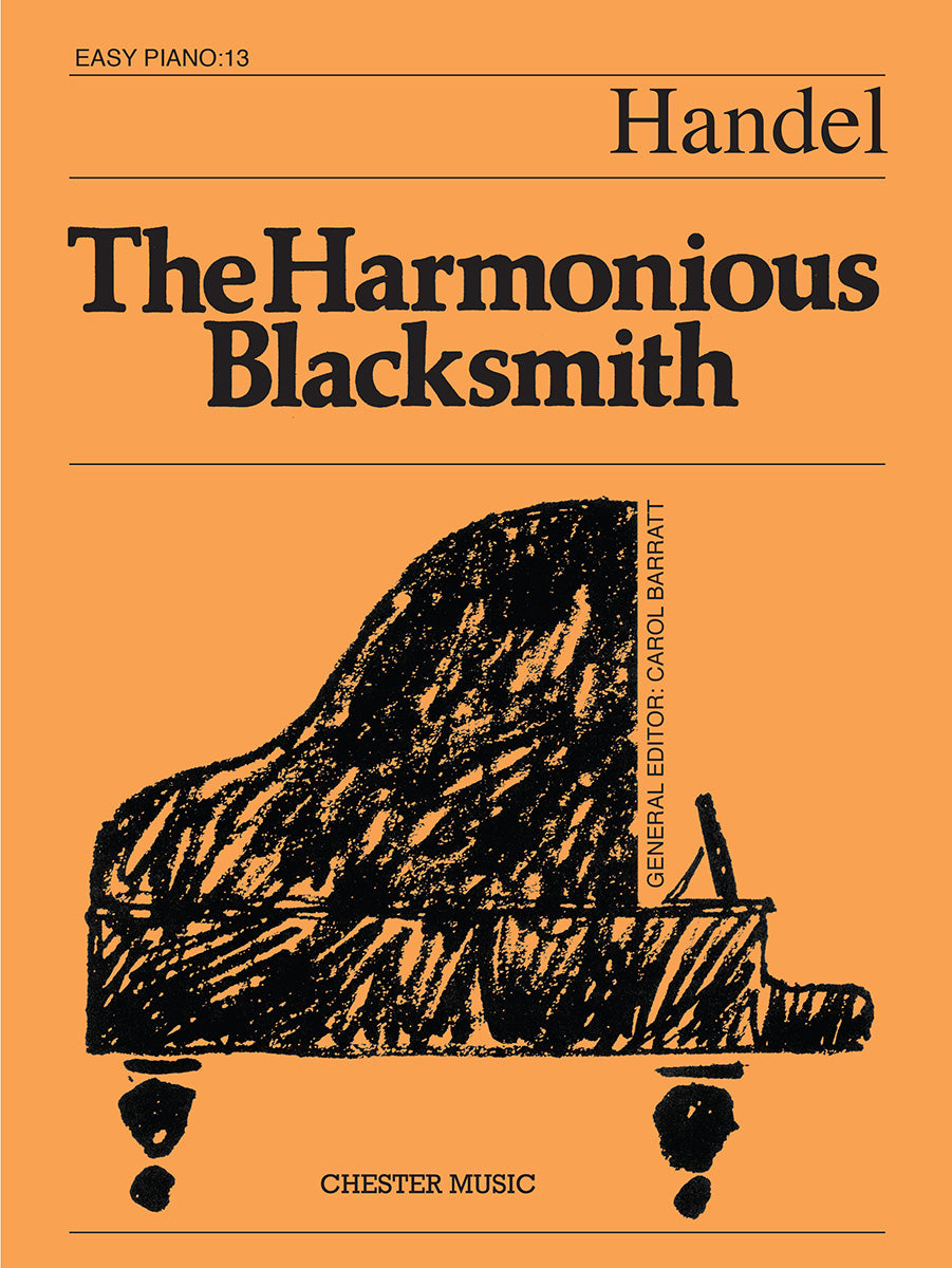 The Harmonious Blacksmith (Easy Piano No.13) de Georg Friedrich Händel, Livre pour piano facile