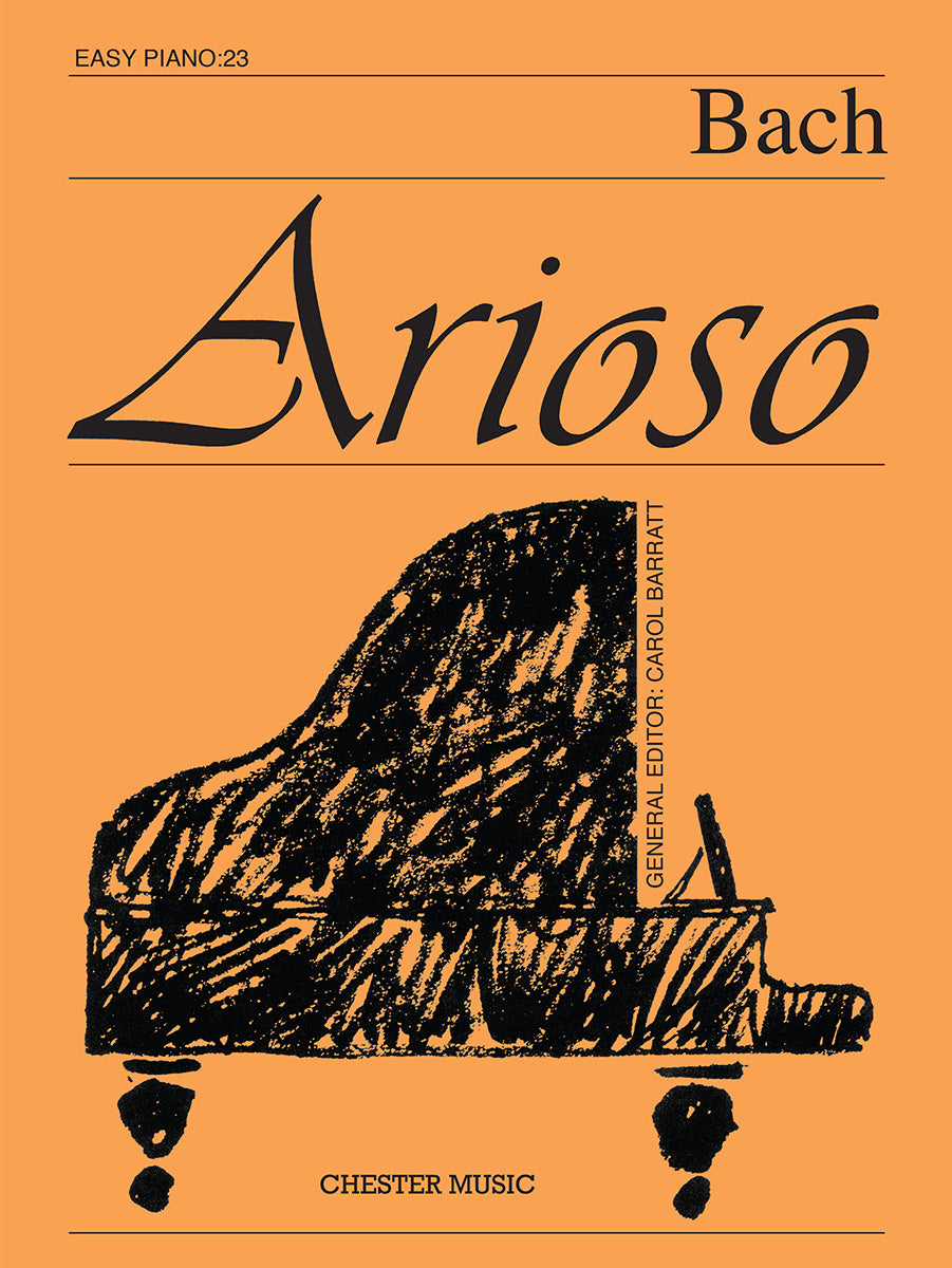 Arioso (Easy Piano No.23) de Johann Sebastian Bach, Livre pour piano facile