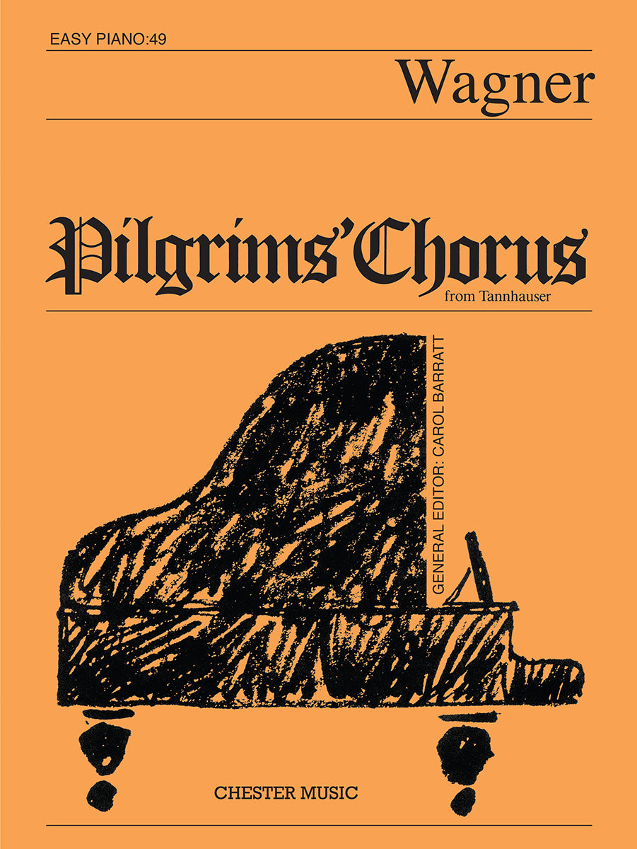 Pilgrims' Chorus (Easy Piano No.49) de Richard Wagner, Livre pour piano facile