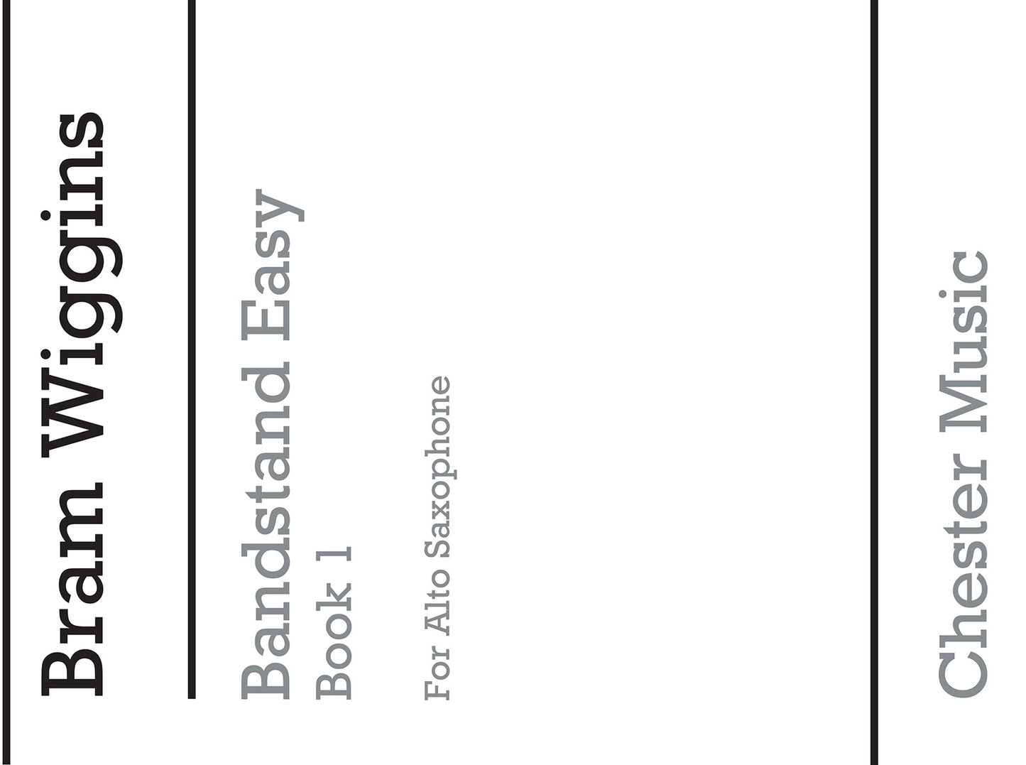 Bandstand Easy Book 1 (Alto Saxophone 1), Livre pour saxophone alto