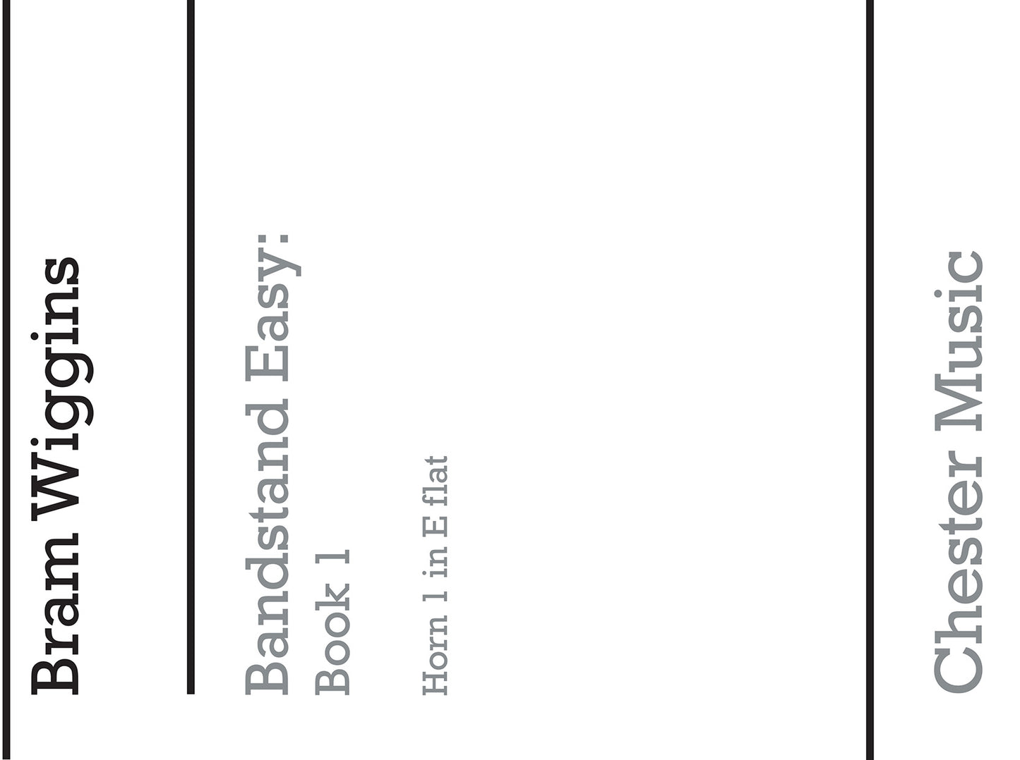 Bandstand Easy Book 1 (Horn 1 In Eb), Partie séparée pour cor en mi bémol