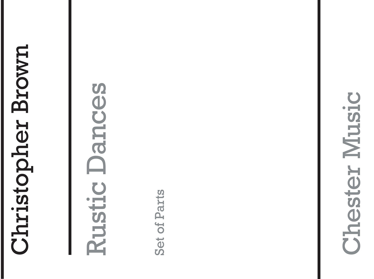 Playstrings Moderately Easy No. 10 Rustic Dances, Livre pour orchestre