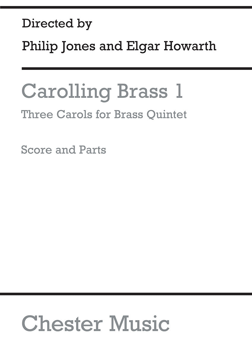 Carolling Brass 1, Partition + parties pour quintette de cuivres