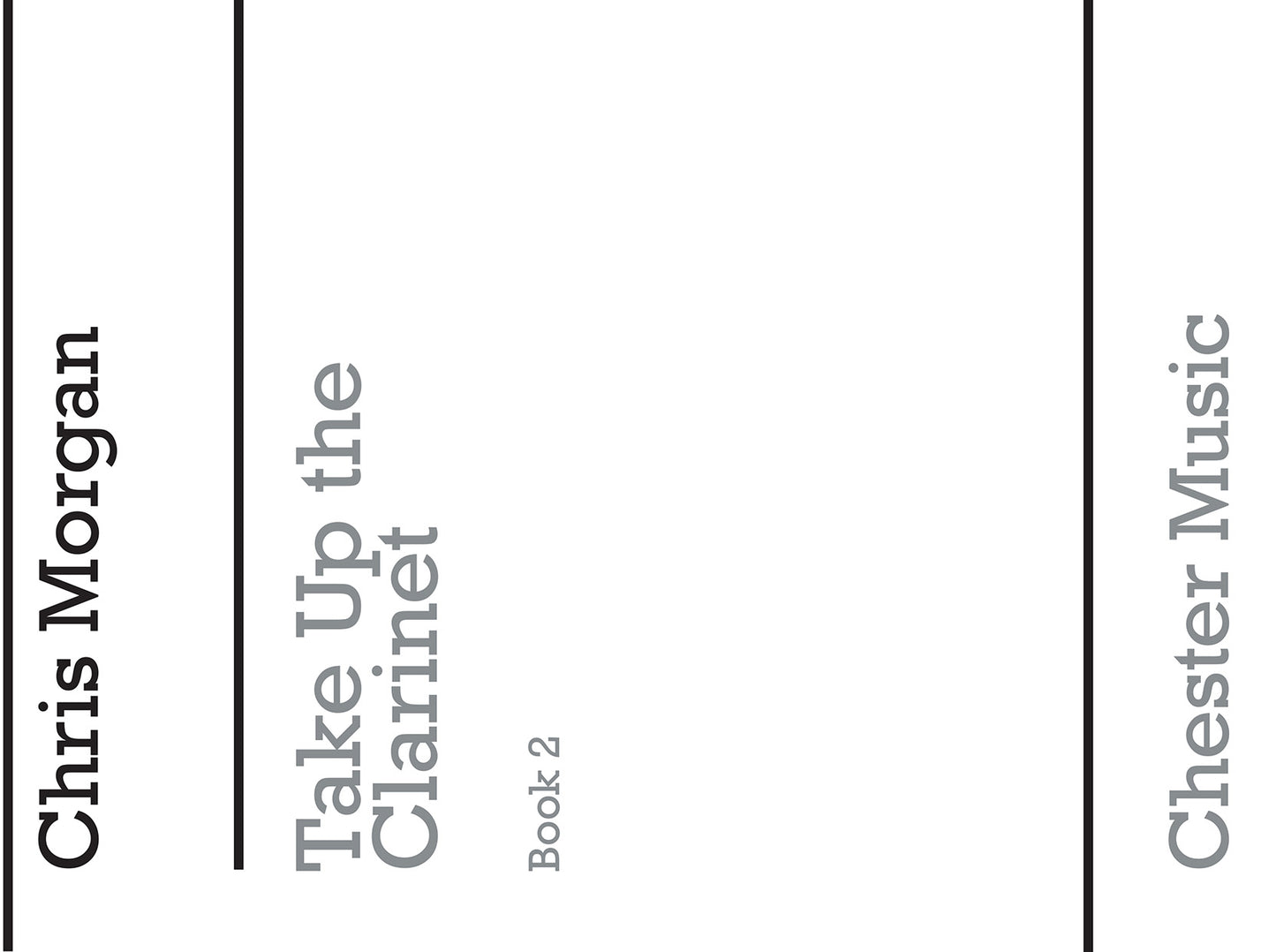 Take Up The Clarinet Repertoire Book 2 de Chris Morgan, Livre pour clarinette et Piano