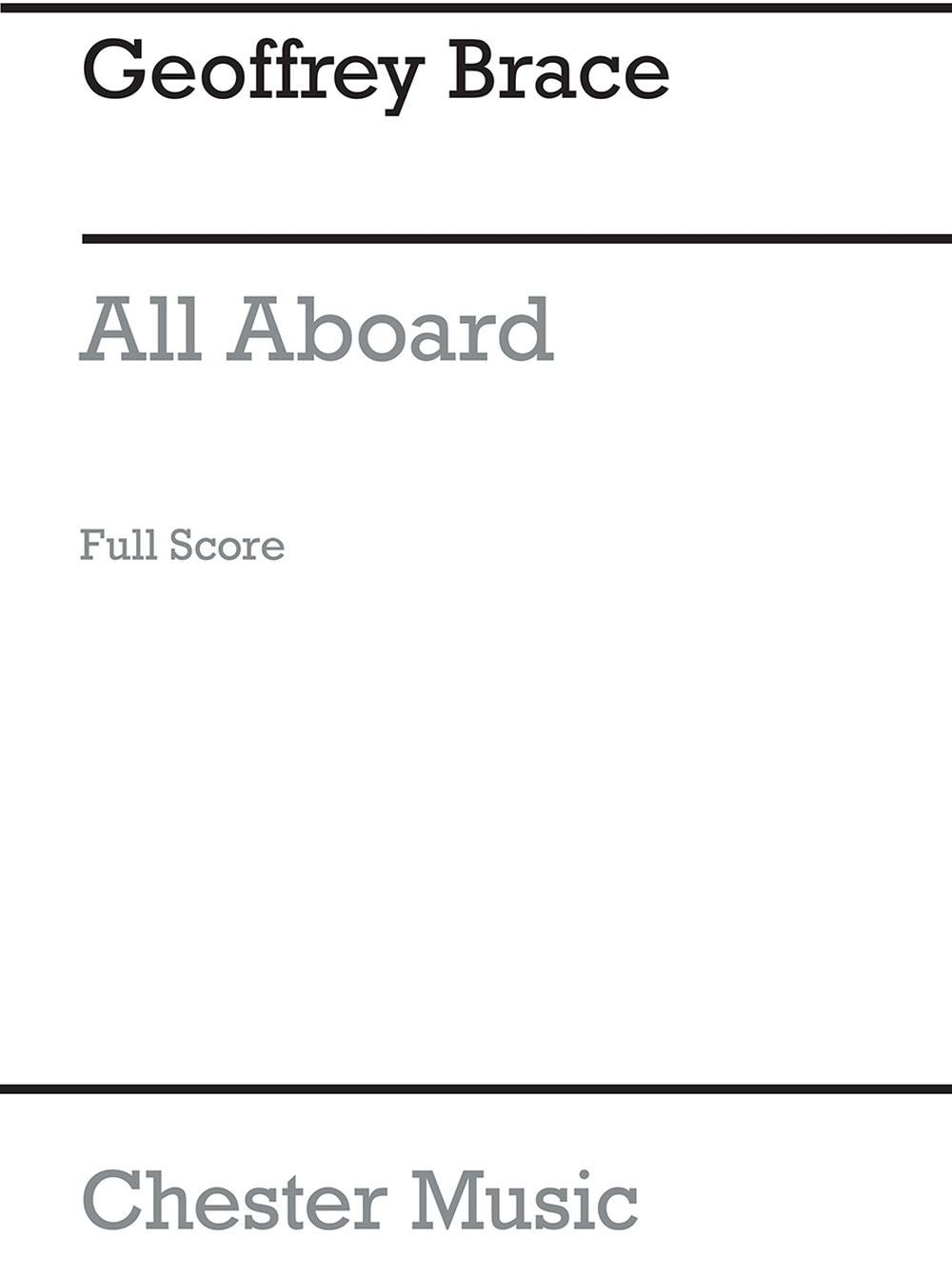 All Aboard (Teacher's Book) de Geoffrey Brace, Livre pour piano et Chant et Guitare